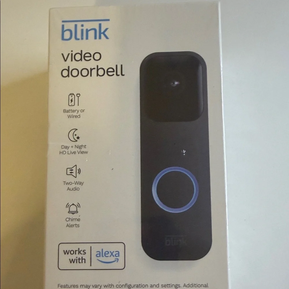Blink Video Doorbell - Black